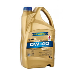 Ravenol SHL 0W-40 5l Engine oil 1111127-005-01-999 BMW: 5 Saloon, 3 Saloon, 1 Hatchback, VOLKSWAGEN: Golf 5, Golf 7, Polo V Hatchback