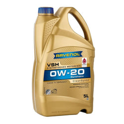Ravenol VSH 0W-20 5l Engine oil 1111154-005-01-999 AUDI: A6 C7 Avant, A6 C7 Saloon, A4 B9 Saloon, VOLKSWAGEN: Golf 7, Polo V Hatchback