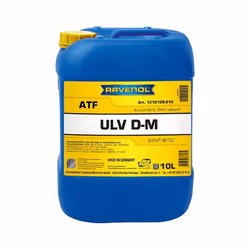 Automatic Transmission Fluid; RAVENOL; ATF ULV D-M; 10; for FORD, CADILLAC, FORD USA, CHEVROLET