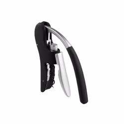 Leopold Vienna LV01623, Single lever corker, 336 g, Black, Silver