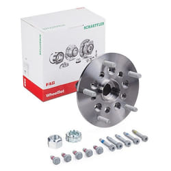 FAG 713 6791 20 Wheel bearing kit Photo corresponds to scope of supply 208, 87,5 FORD: Transit Custom V362 Van, Transit Mk7 Van