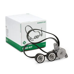 INA 529 0154 10 V-ribbed belt set Check alternator freewheel clutch & replace if necessary MINI: Countryman, Hatchback