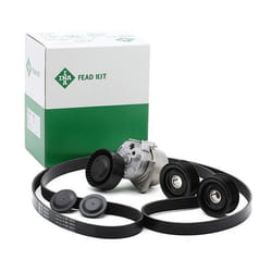 INA 529 0115 10 V-ribbed belt set Check alternator freewheel clutch & replace if necessary MERCEDES-BENZ: Vito Mixto, C-Class T-modell, C-Class Saloon