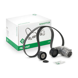 INA 529 0210 10 V-ribbed belt set Check alternator freewheel clutch & replace if necessary BMW: 4 Coupe, 1 Hatchback, 3 Saloon