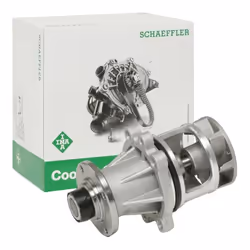 Water pump; INA; for v-belt use; for BMW; 11511715292, 11511721337, 11519070762, 11519070763, 1715292