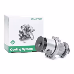Water pump; INA; for V-ribbed belt use; for BMW; 0393338, 11510393338, 11511721872, 11511727468, 11511734595