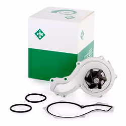 INA 538 0339 10 Water pump with gasket/seal without housing for V-ribbed belt use VOLKSWAGEN: GOLF 2, GOLF 3, TRANSPORTER 4 Bus, AUDI: A4 B5 Avant