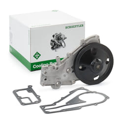INA 538 0376 10 Water pump with belt pulley for v-belt use RENAULT: Super 5 Hatchback, CLIO 1, Rapid Van
