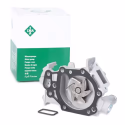 Water pump; INA; with gasket/seal for timing belt drive; for RENAULT, NISSAN; 210103314R, 7701478924, 8200037686, 8200088660, ...