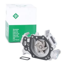 INA 538 0398 10 Water pump with gasket/seal for timing belt drive RENAULT: CLIO 2, TWINGO 1, CLIO 1