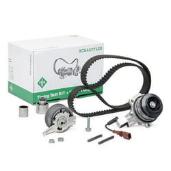 INA 530 0650 30 Water Pump + Timing Belt Kit switchable water pump 25 VOLKSWAGEN: Golf 7, Tiguan II, Passat B8 Saloon, AUDI: A6 C7 Avant, A3 Sportback