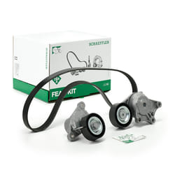 INA 529 0323 10 V-ribbed belt set Check alternator freewheel clutch & replace if necessary CITROËN: DS3 Hatchback, C3 II, C3 Picasso