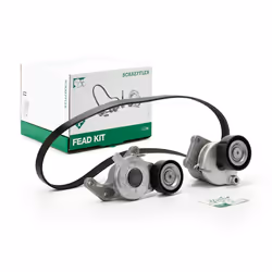 V-ribbed belt set; INA; Check alternator freewheel clutch & replace if necessary; for PEUGEOT, CITROËN, VAUXHALL, TOYOTA, DS; ...