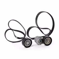 INA 529 0383 10 V-ribbed belt set Check alternator freewheel clutch & replace if necessary, Requires special tools for mounting