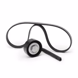 V-ribbed belt set; INA; Check alternator freewheel clutch & replace if necessary; for BMW; 11282247425, 11284496457, 2247184, ...