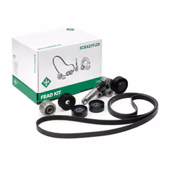 INA 529 0472 20 V-ribbed belt set with freewheel belt pulley AUDI: A6 C6 Avant, A4 B8 Avant, A5 B8 Coupe - Additional view 5