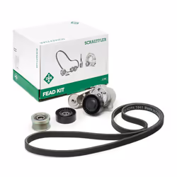 INA 529 0480 20 V-ribbed belt set with freewheel belt pulley VOLVO: XC60 I, XC70 I Cross Country, V70 3 - Additional view 7