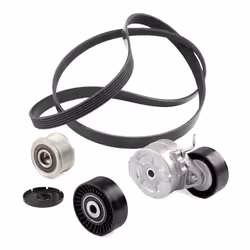 INA 529 0518 20 V-ribbed belt set with freewheel belt pulley FORD: S-Max Mk1, MONDEO 4 Turnier, MONDEO 4, LAND ROVER: Freelander 2 Off-Road - Additional view 4
