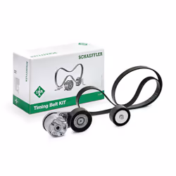V-ribbed belt set; INA; Check alternator freewheel clutch & replace if necessary; for FORD; 1011696, 1316337, 1361185, 201961 ...