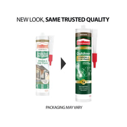 UniBond - Outdoor Window & Door Frame Sealant Cartridge - 392g Brown