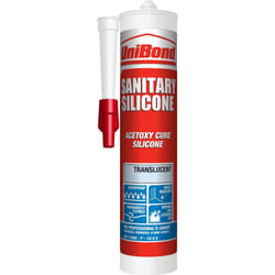 UniBond 2078405 Sanitary Sealant Cartridge - Translucent