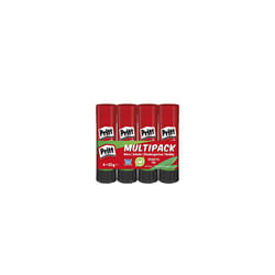 Pritt Klebestift, sicherer und kinderfreundlicher Bastelkleber f?r Kunst und Bastelarbeiten, starker Kleber f?r Schule & B?robedarf, 4x22g Pritt Stift