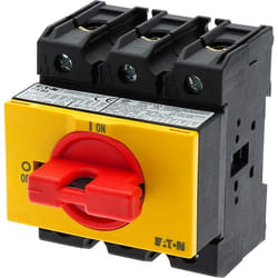 Eaton P3-63/IVS-RT Rotary switch 3P Black, Yellow