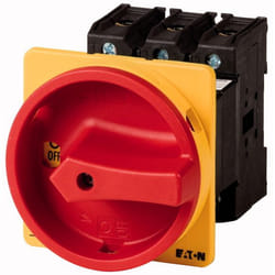 Eaton P3-100/V/SVB Rotary switch 3P Red, Yellow