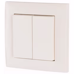 Eaton CPAD-00/194, Pushbutton switch, Wired, Thermoplastic, White