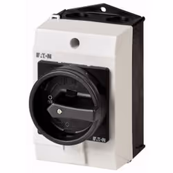 Eaton T0-2-8900/I1/SVB-SW, Toggle switch, 3P, Black, White, IP65, 80 mm, 110 mm
