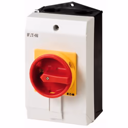 Eaton P1-25/I2-SI, Rotary switch, Grey, Red, IP65