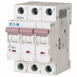 Eaton PXL-B32/3 circuit breaker Miniature circuit breaker Type B