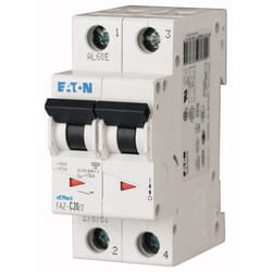 Eaton FAZ-C6/2 circuit breaker Miniature circuit breaker Type C