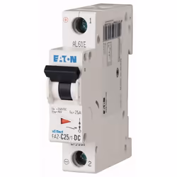 Eaton FAZ-C4/1-DC, Miniature circuit breaker, Type C, IP20, IP40