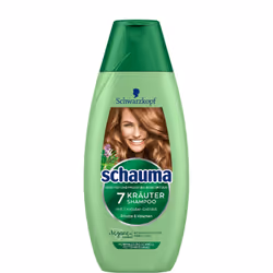 Schwarzkopf Schauma 7 Kräuter, 400 ml, Shampoo, Women, Normal hair, Oily hair, All colours, Purifying, Refreshing, Strengthen ...