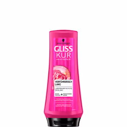 Schwarzkopf Gliss Kur Verfüherisch Lang, Langhaar-schutz-spülung, Women, Damaged hair, All colours, Repair, 200 ml, Bottle