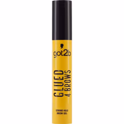 Eyebrow Gel Glued 4 Brows, Transparent and Long-Lasting Eyebrow Mascara Shapes Brows, Eyebrow Gel with Vegan Formula, 16 ml