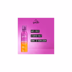 Attractant mousse (250 ml) curl mousse with hold 3 for defined curls and bounce, tames protruding hair, with anti-frizz effect