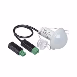 ESYLUX PD-C 360i/12 mini KNX, Ceiling, Indoor, Black, White, IP55, 2000 lx, 30 - 300 s