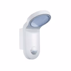 ESYLUX AOL 100 LED 5K, Outdoor wall lighting, White, Aluminium, Plastic, IP55, Facade, II