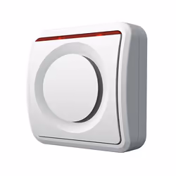 Indexa 35730, Wired siren, Indoor/outdoor, 90 dB, White, CE, 5 mA