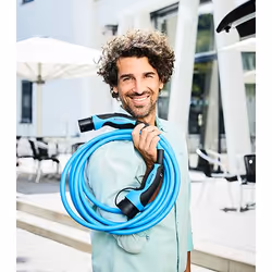 MENNEKES 36244 electric vehicle charging cable Blue Type 2 1 750 m