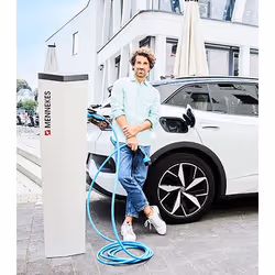MENNEKES 36244 electric vehicle charging cable Blue Type 2 1 750 m