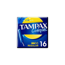 Tampax Compak Regular Tampons with Applicator 16 Pieces