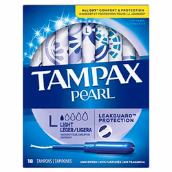 TAMPAX Pearl Light, 18 pc(s)