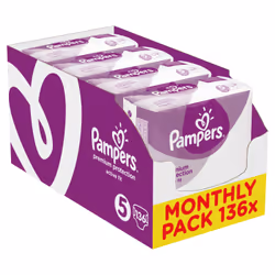 Pampers Premium Protection 81554433 disposable diaper Boy/Girl 5 136 pc(s)