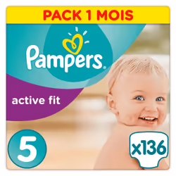 Pampers Premium Protection 81554433 disposable diaper Boy/Girl 5 136 pc(s)