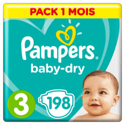 Pampers Active Baby-Dry 81657823 disposable diaper Boy/Girl 3 198 pc(s)