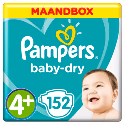 Pampers Active Baby-Dry 81657829 disposable diaper Boy/Girl 4 152 pc(s)
