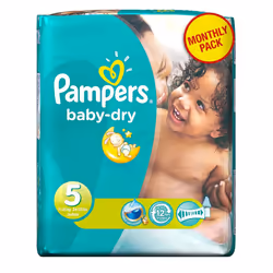 Pampers Junior, Boy/Girl, 11 kg, 25 kg, 144 pc(s)